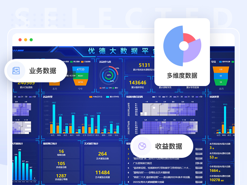 数据大屏可视化